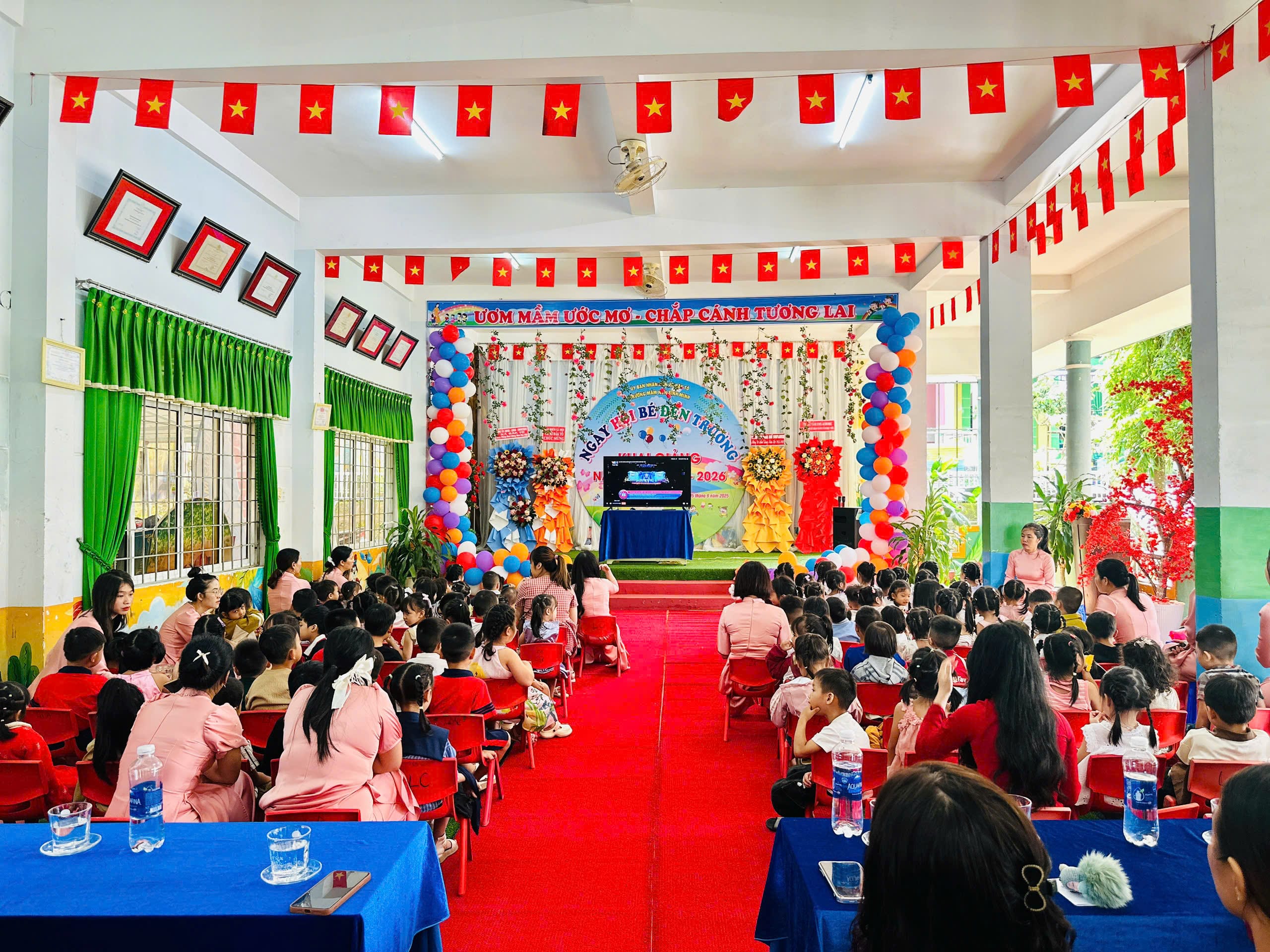 🌸 NGÀY HỘI BÉ ĐẾN TRƯỜNG- KHAI GIẢNG NĂM HỌC 2025 – 2026 🌸