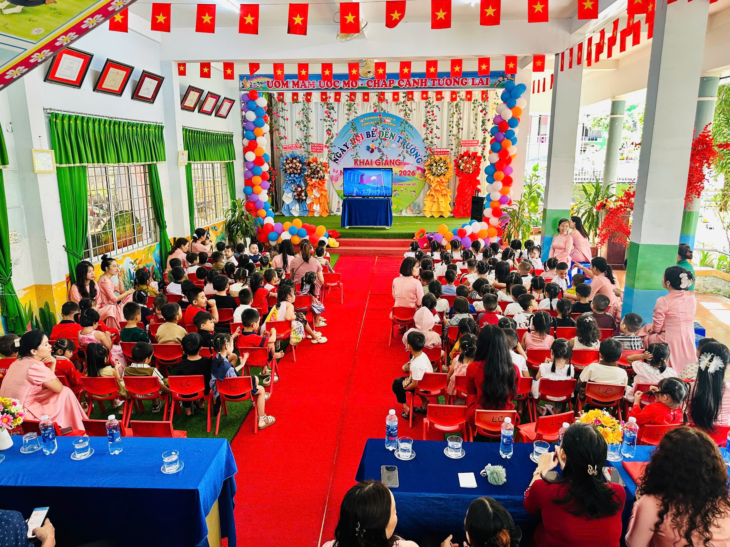 🌸 NGÀY HỘI BÉ ĐẾN TRƯỜNG- KHAI GIẢNG NĂM HỌC 2025 – 2026 🌸