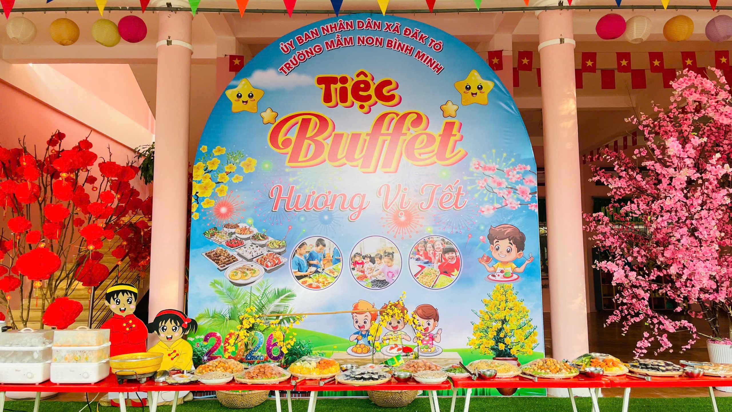 🌸 TIỆC BUFFET “HƯƠNG VỊ TẾT” – KHÉP LẠI CHUỖI HOẠT ĐỘNG TẾT VÀ MÙA XUÂN 🌸