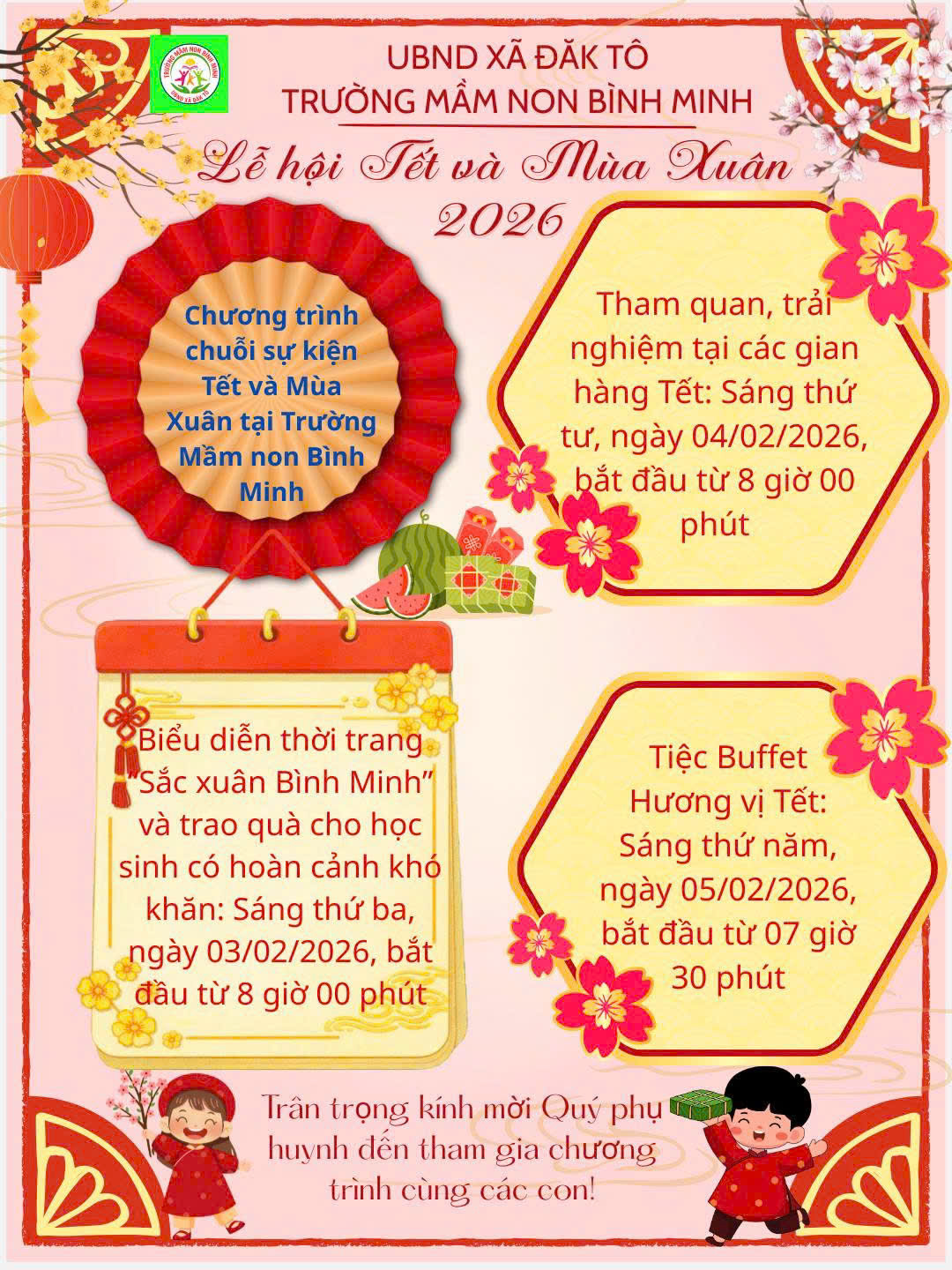 🌸 LỄ HỘI TẾT & MÙA XUÂN 2026 🌸
